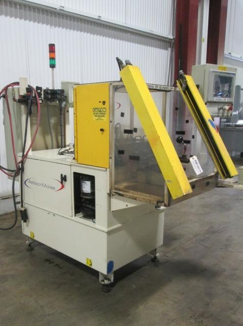 Addison McKee #FM-70 MTL Three Head Manifold Tube Lock Machine