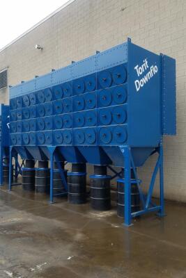 50,000 cfm Donaldson Torit #4DF96 Cartridge Dust Collector