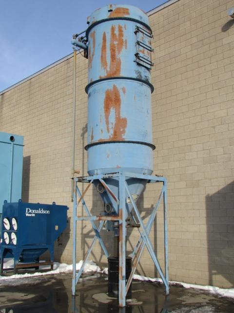 Additional image #1 for 3,000 cfm Spencer Jet Clean Separator Baghouse Dust Collector