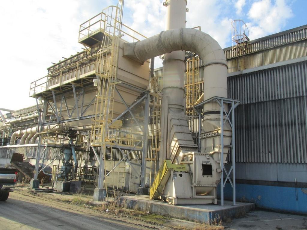 80,000 cfm Wheelabrator #815 WCC 36 Cartridge Dust Collector