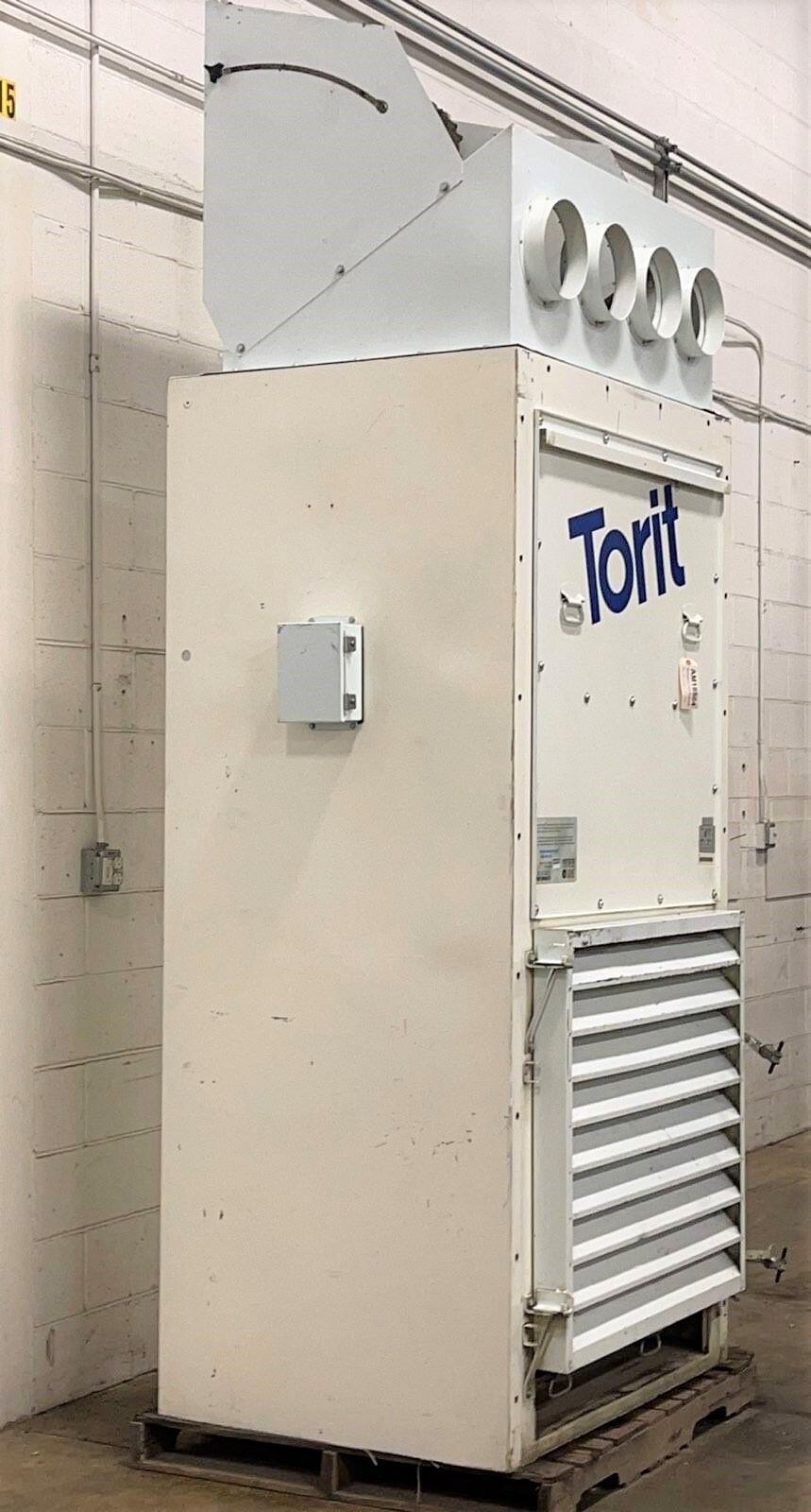 4,500 cfm Donaldson Torit #ECB Booth & Backdraft Dust Collector