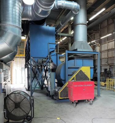 70,000 cfm Donaldson Torit #DFT4-120 Cartridge Dust Collector