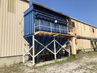 32,000 cfm Rodrigue #CA-55 Cartridge Dust Collector