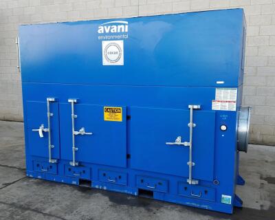 10,000 cfm Avani Environmental #SDC-25-15 Cartridge Dust Collector