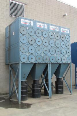 40,000 cfm Mac Process #4MTF64 Cartridge Dust Collector