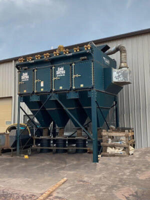 45,000 cfm Camfil Farr Gold Series #GS-48 Cartridge Dust Collector