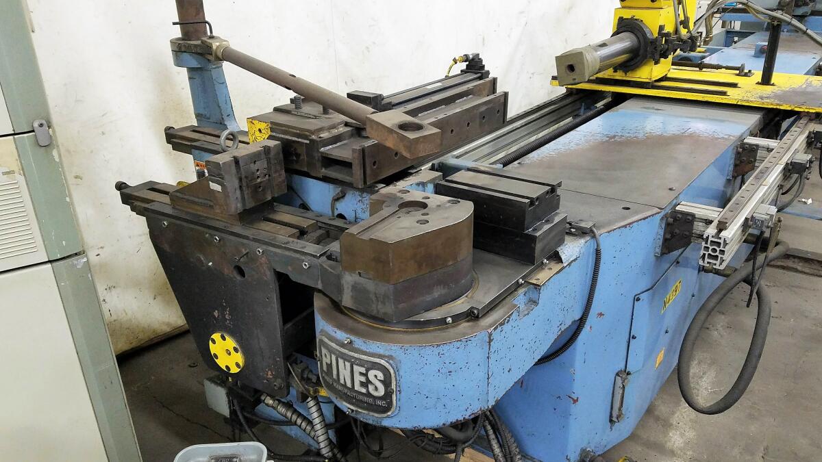 Additional image #2 for 3" Pines #075 CNC Tube Bender - SOLD