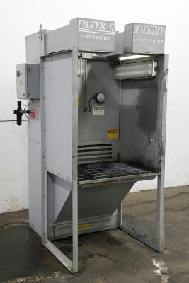 4,000 cfm Filter-1 Benchtron #BFS-3-2-3R Downdraft Dust Collector