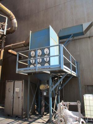 10,000 cfm Donaldson Torit #DFO3-18 EDAP Cartridge Dust Collector