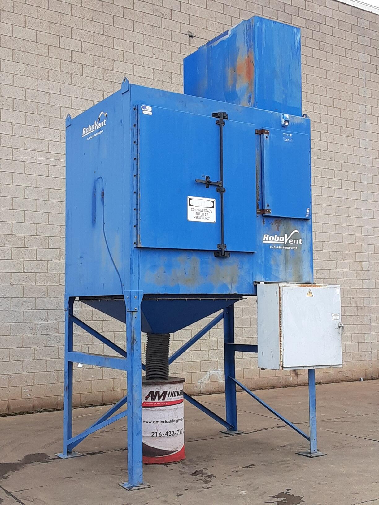 18,000 cfm RoboVent #DFM-21000-32 Cartridge Dust Collector