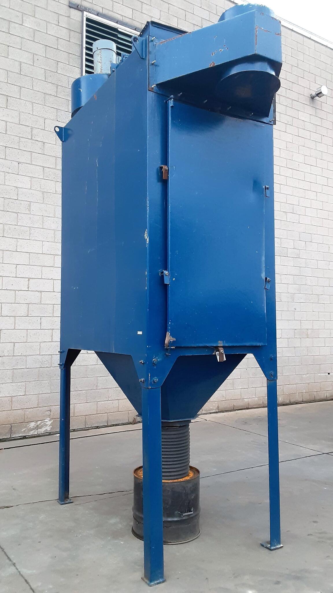 8,000 cfm Custom Systems 16 Cartridge Dust Collector