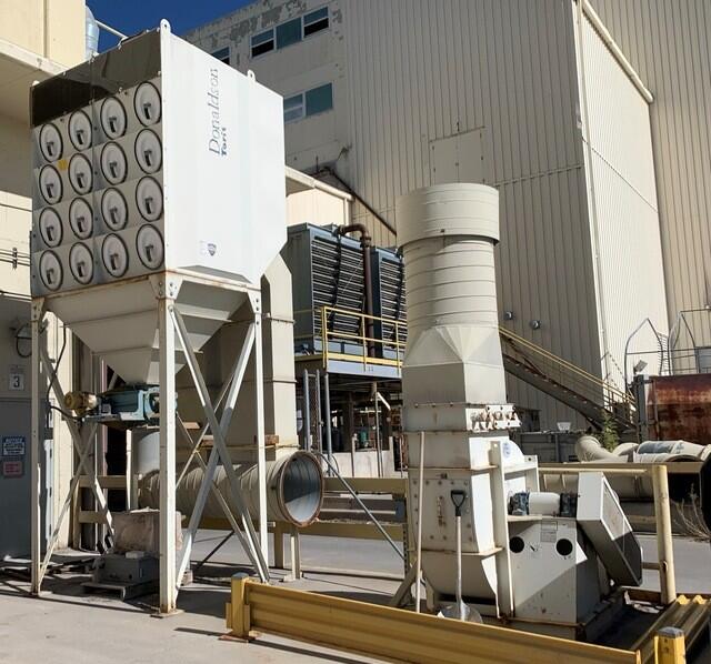 20,000 CFM Donaldson Torit #DFO4-32 Cartridge Dust Collector