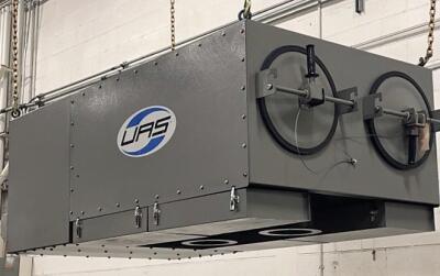 2,000 cfm UAS / Dust-Hog #SCB Ceiling Hung Collector