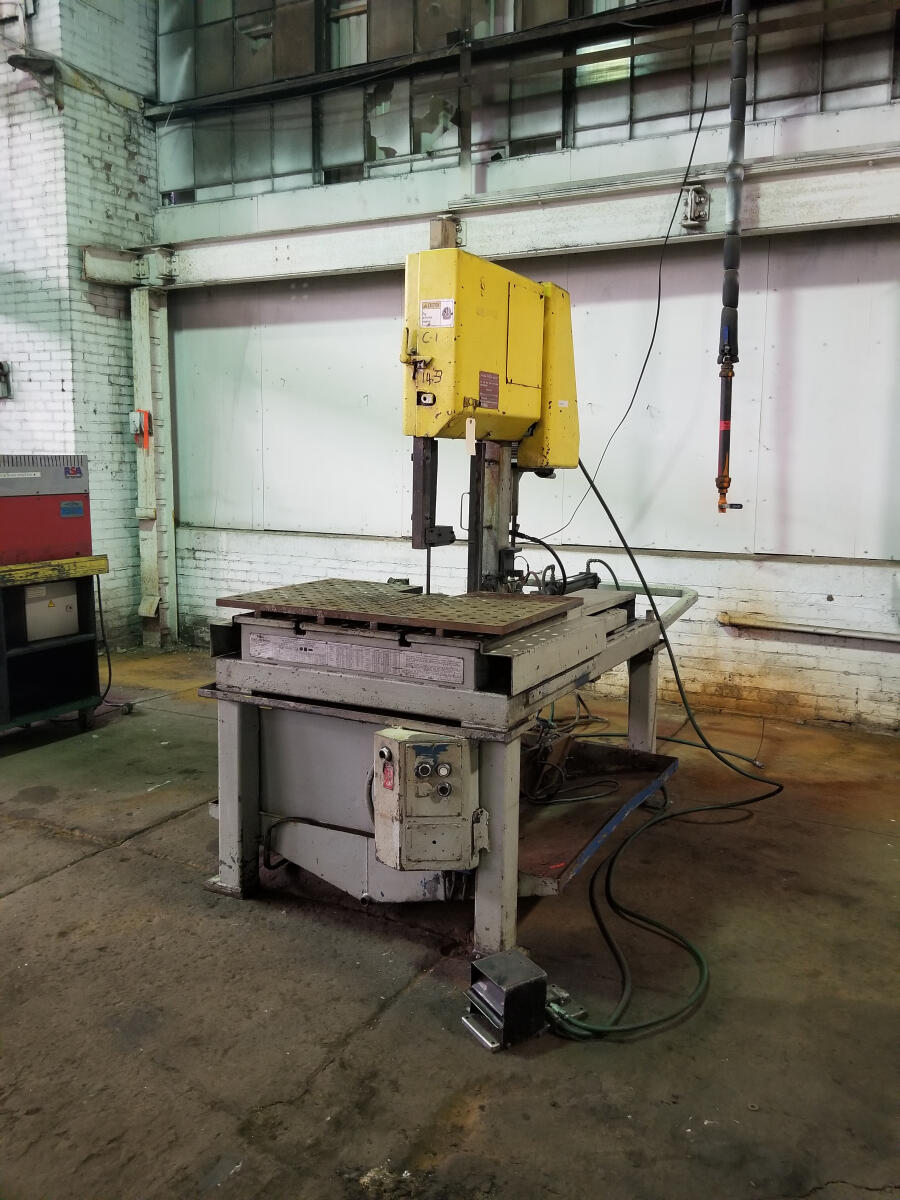 Additional image #1 for 1" DoAll #U-1421 Vertical Bandsaw