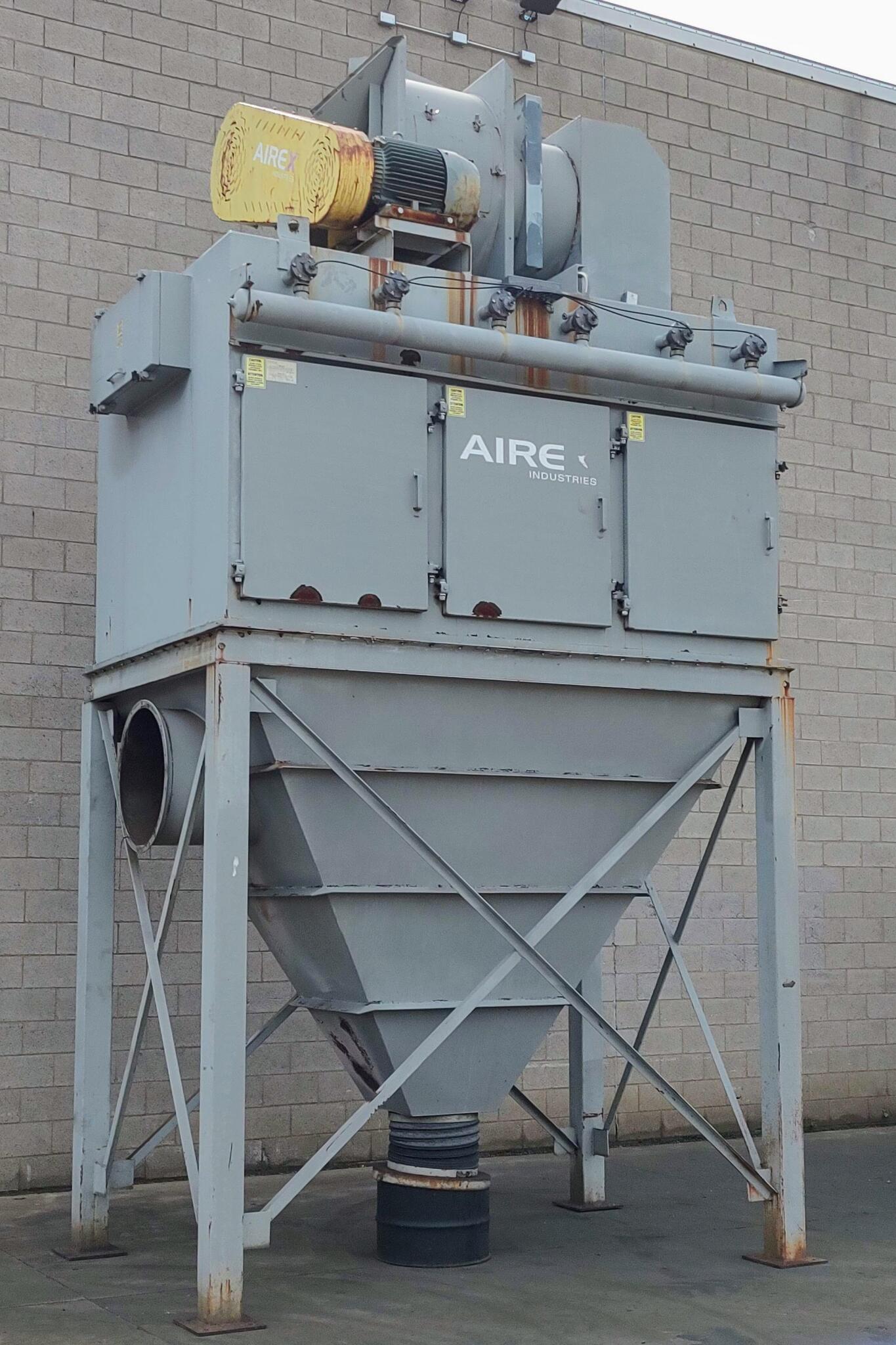 20,000 cfm Airex #DCCH-30 Cartridge Dust Collector