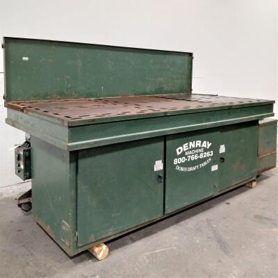 4,000 cfm Denray Downdraft Table Dust Collector