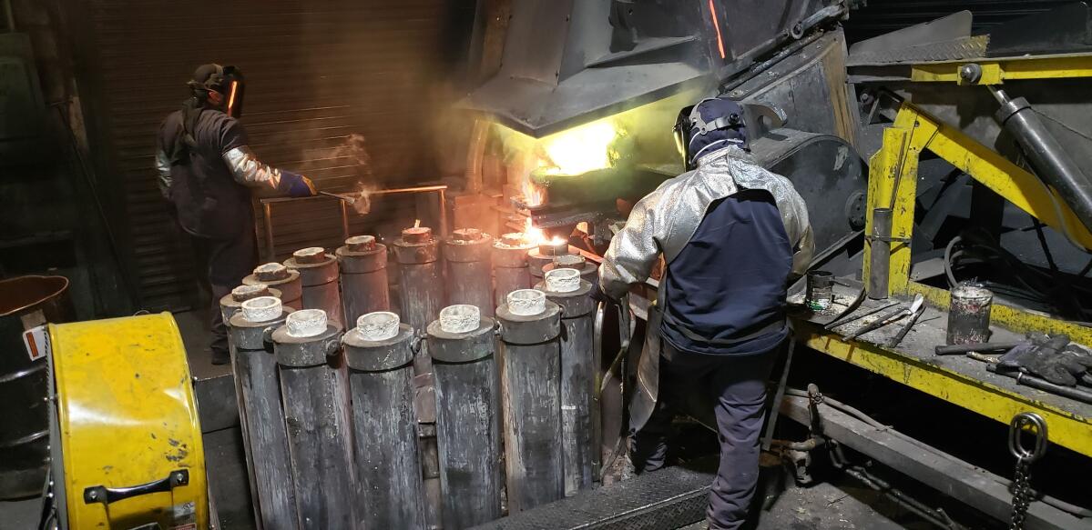 Additional image #1 for Ajax Magnathermic Channel Type Induction Furnace with 200 kW Power Supply