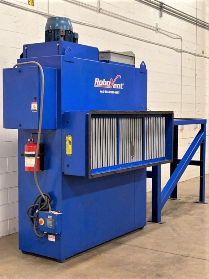 8,000 cfm Robovent #DFMA-8000-4 Backdraft Dust Collector