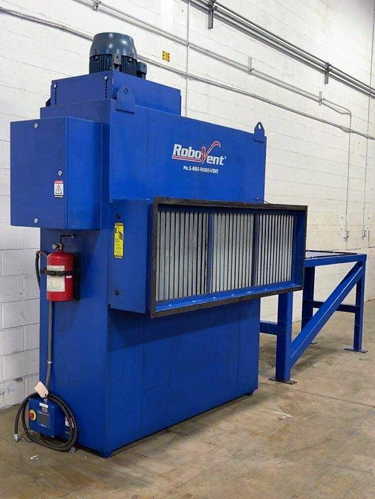 8,000 cfm Robovent #DFMA-8000-4 Backdraft Dust Collector