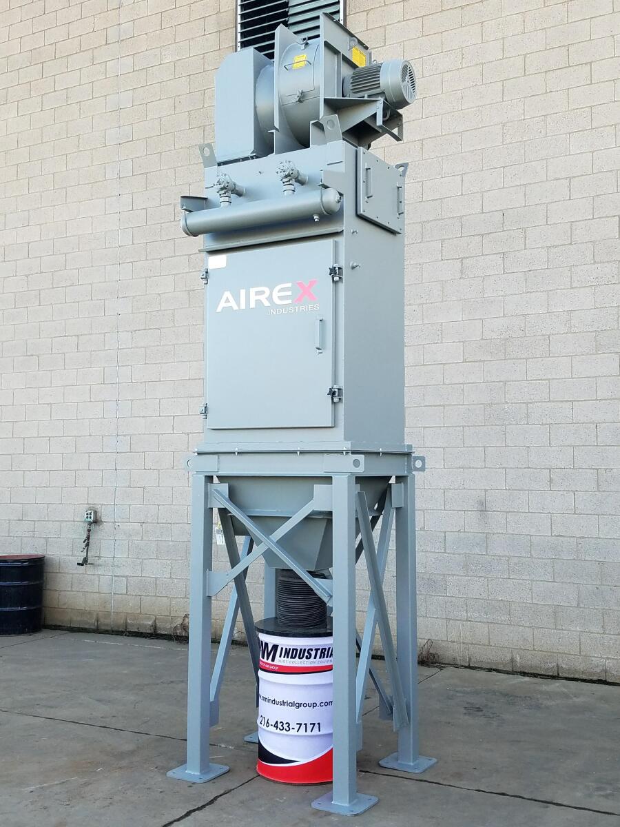 Additional image #1 for 3,000 cfm Airex #DCCH-4 Cartridge Dust Collector