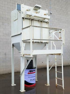 6,000 cfm Wheelabrator #33 WCC MOD 36 cartridge dust collector