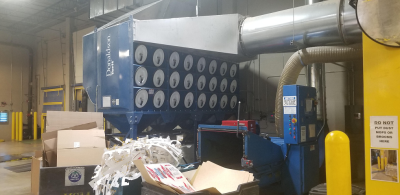 25,000 cfm Donaldson Torit #DFO3-48 Cartridge Dust Collector