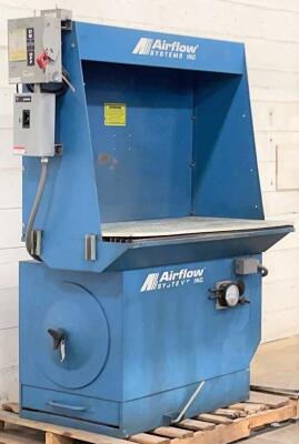 1,700 cfm Airflow #DTH1700-B1-PG6-BF3 Downdraft Dust Collector