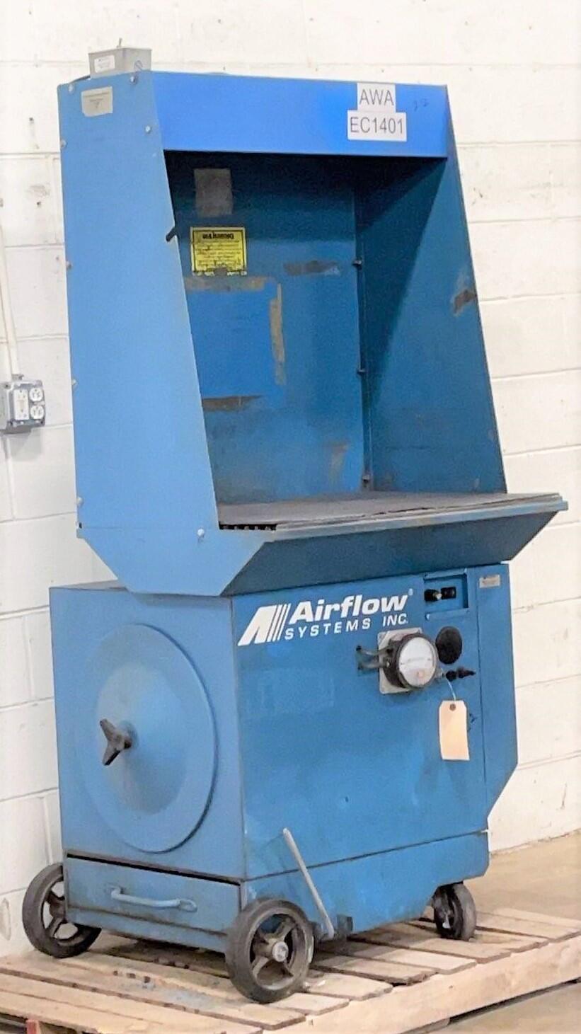 800 cfm Airflow Systems DTH800 Downdraft Dust Collector