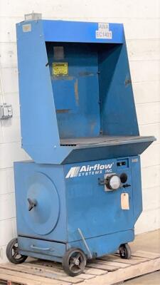 800 cfm Airflow Systems DTH800 Downdraft Dust Collector