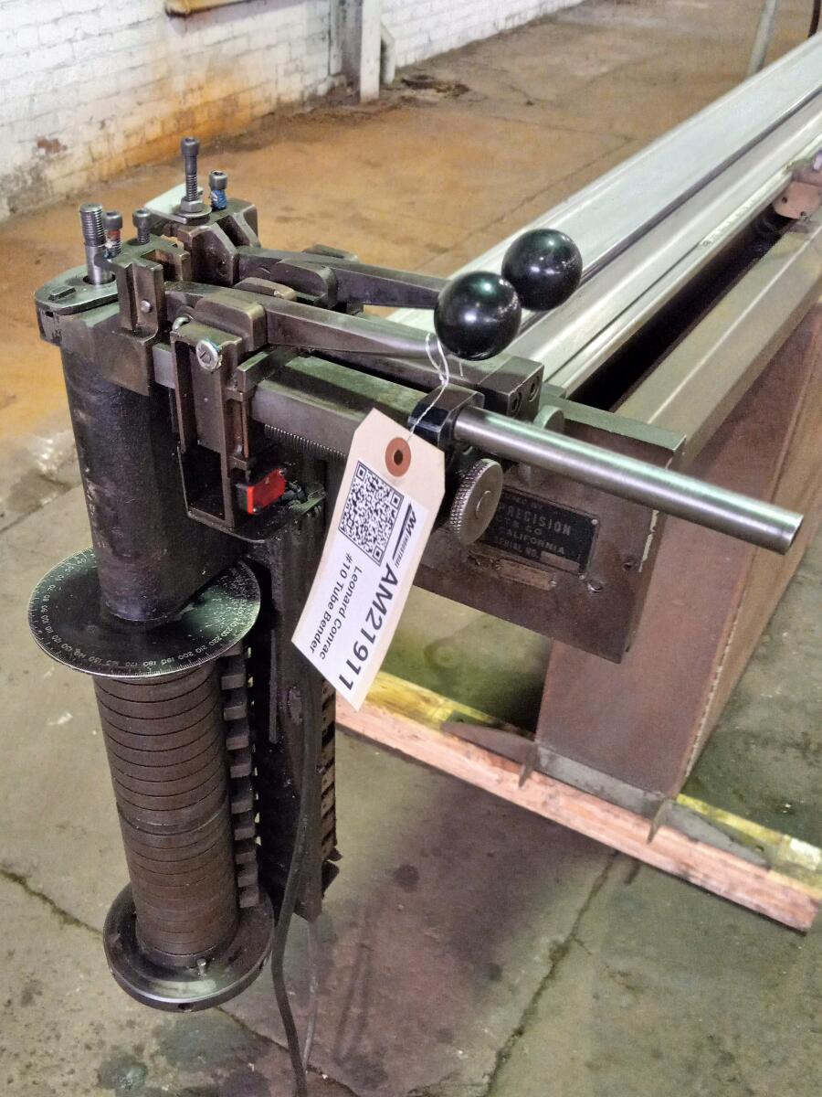 Additional image #3 for 1'' Leonard / Conrac No. 10 Tube Bender