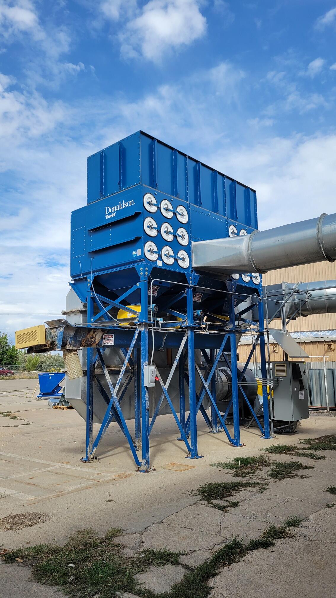 28,000 cfm Donaldson Torit #DFE3-36 AMM Cartridge Dust Collector - SOLD