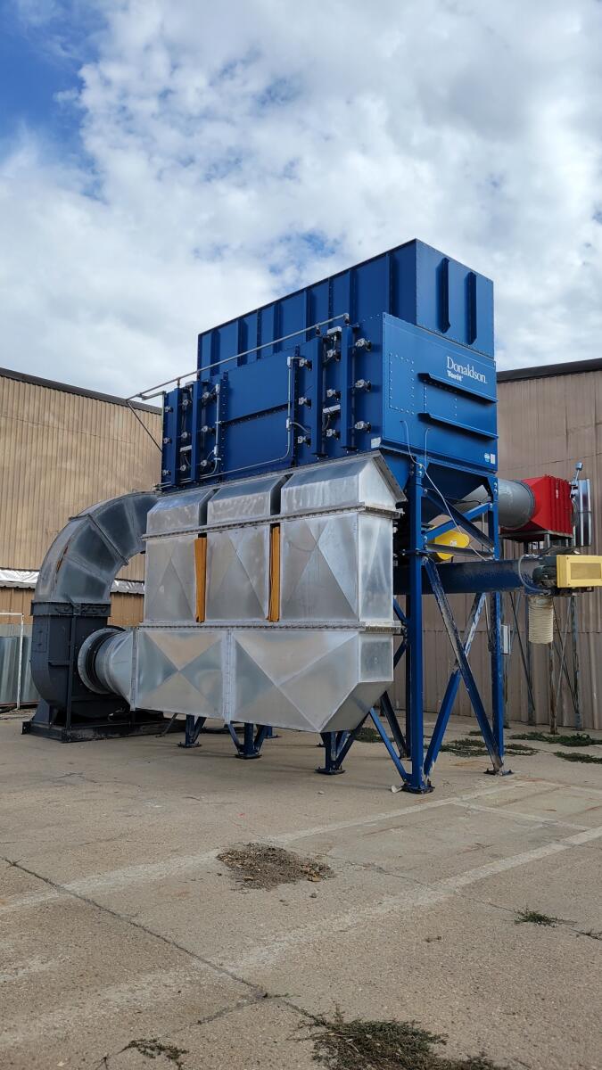 Additional image #1 for 28,000 cfm Donaldson Torit #DFE3-36 AMM Cartridge Dust Collector - SOLD