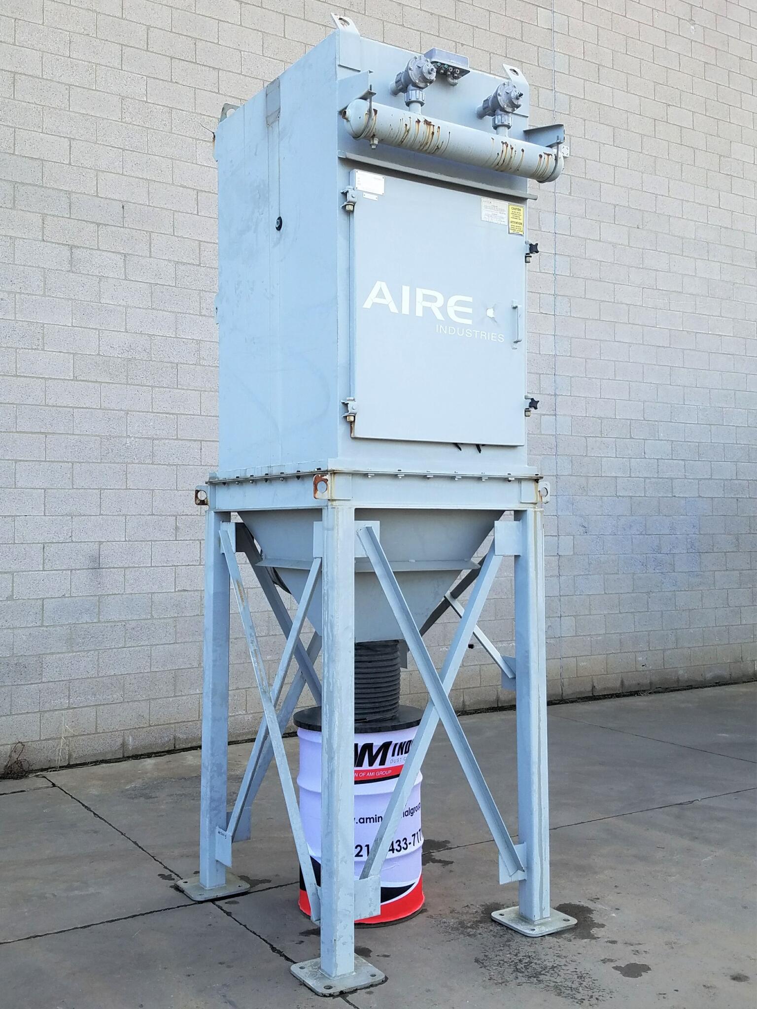 4,000 cfm Airex #DCCH-6 Cartridge Dust Collector