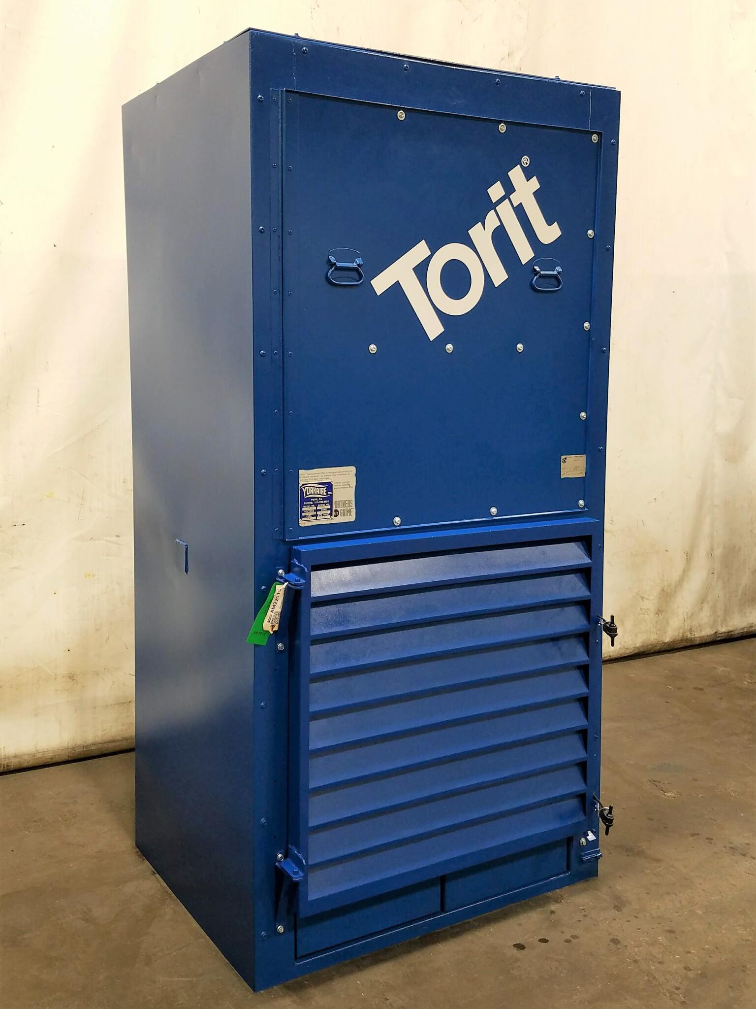 4,500 cfm Donaldson Torit ECB Booth & Backdraft Dust Collector