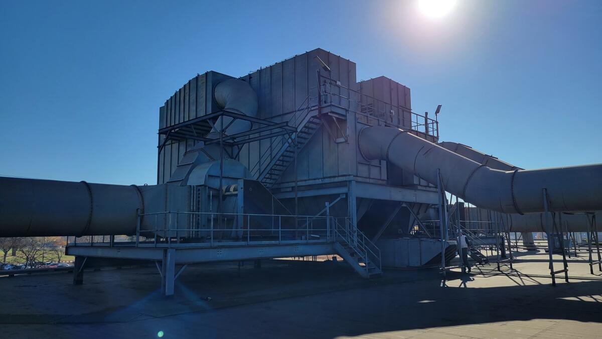 Additional image #5 for 220,000 cfm ETA Engineering ETA 2000 (2) #7515 x 120 Baghouse Dust Collector