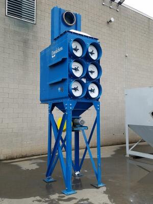 4,000 cfm Donaldson Torit #DFE3-6 Cartridge Dust Collector