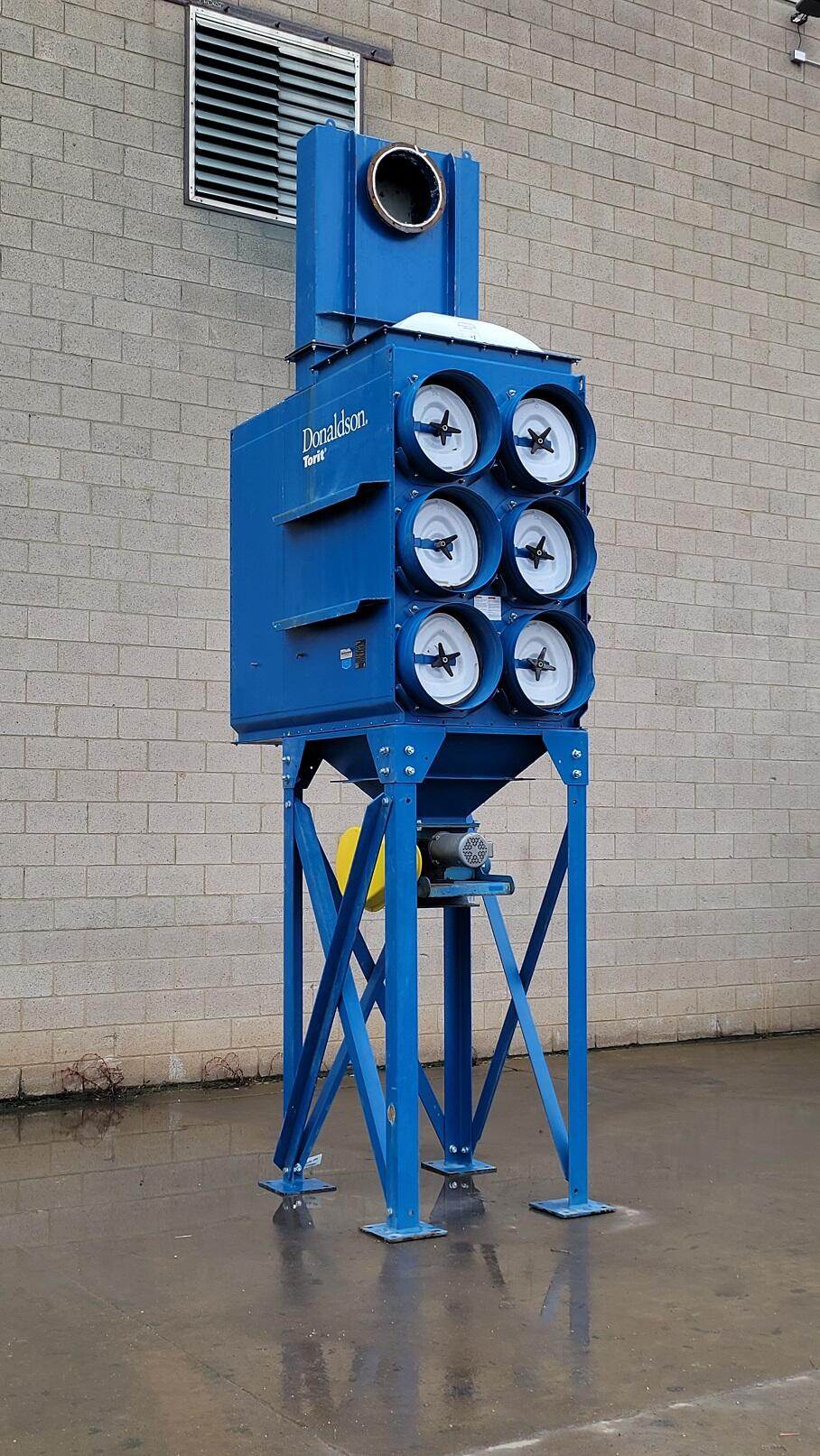 4,000 cfm Donaldson Torit #DFE3-6 Cartridge Dust Collector