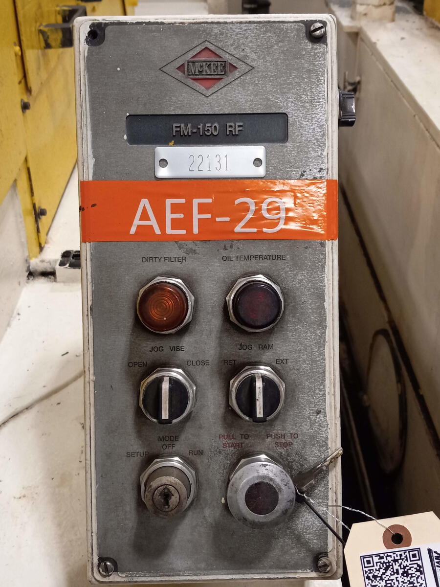 Additional image #6 for 6'' Addison McKee #FM-150 RF Tube End Former