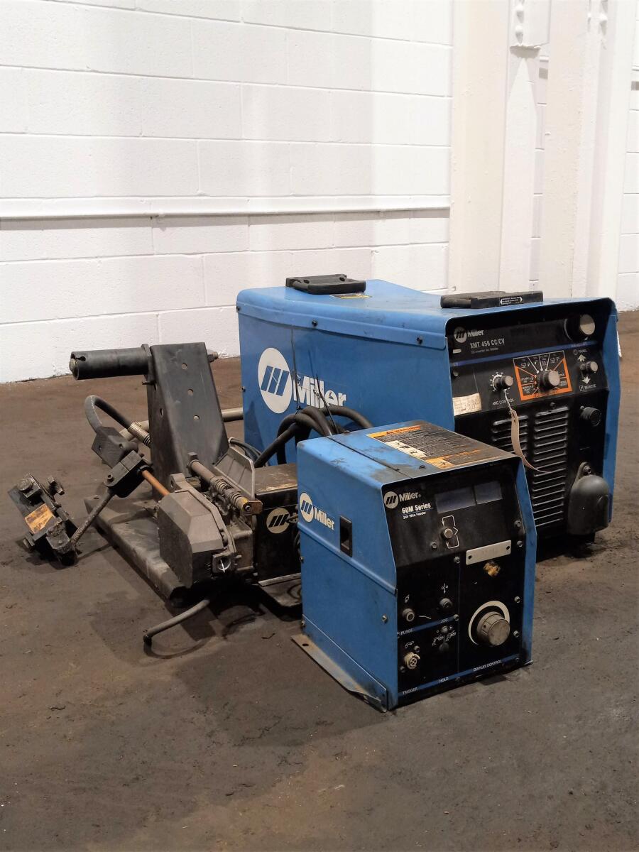 Additional image #1 for Miller XMT456 CC/CV Welder w/Wire Feeder