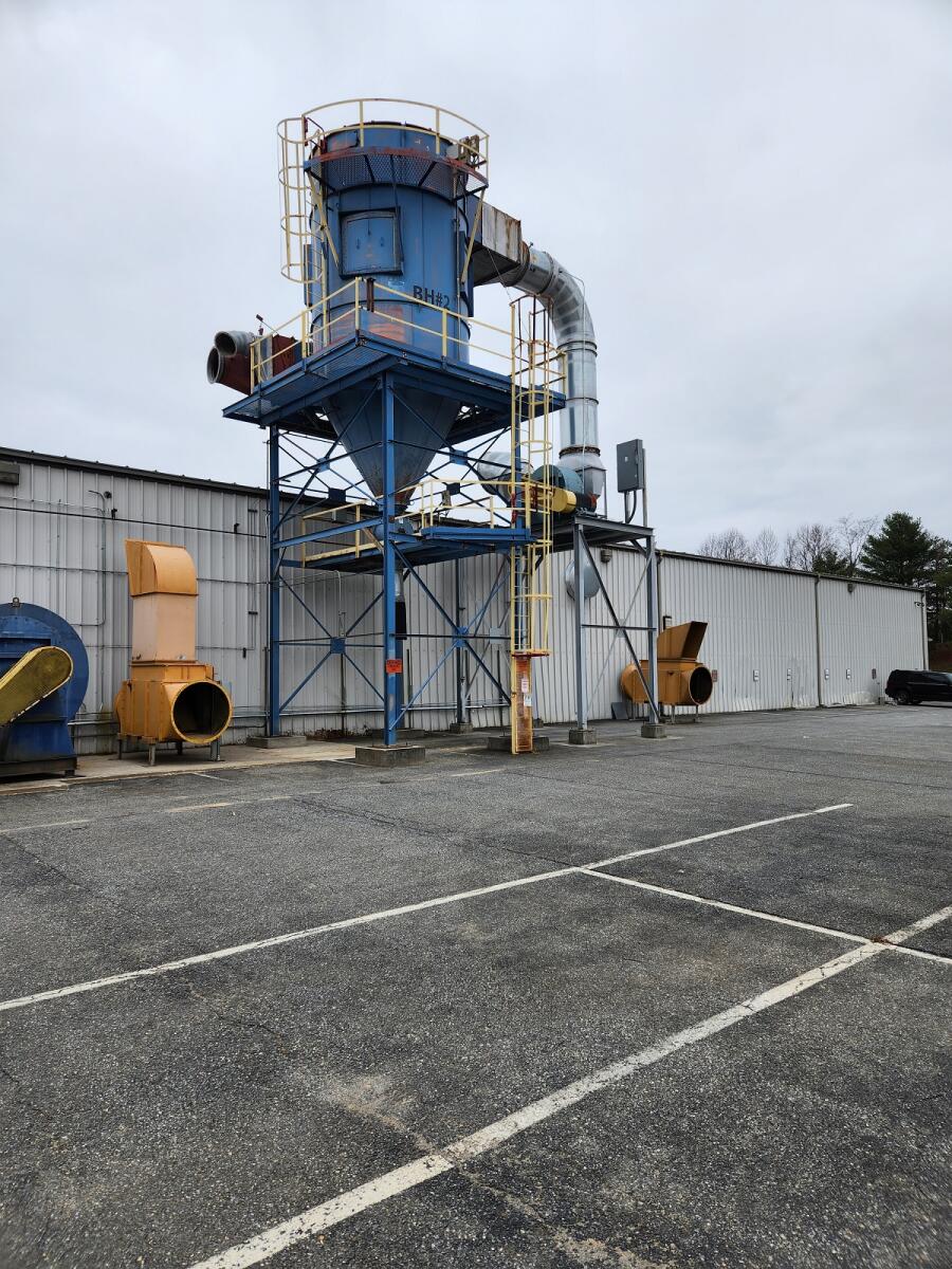 Additional image #1 for 30,000 cfm Pneumafil #11.5-316-8 Baghouse Dust Collector