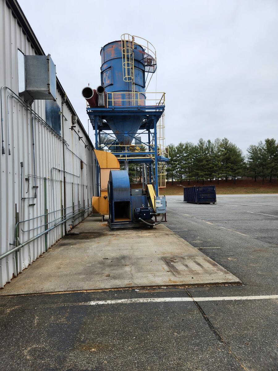 Additional image #2 for 30,000 cfm Pneumafil #11.5-316-8 Baghouse Dust Collector