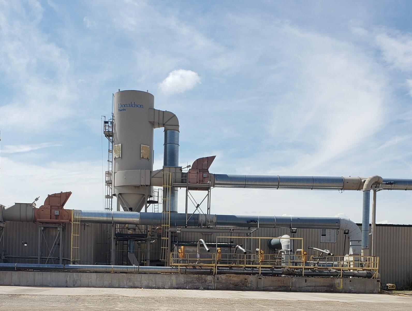 70,000 cfm Donaldson Torit #484RFW12 Baghouse Dust Collector