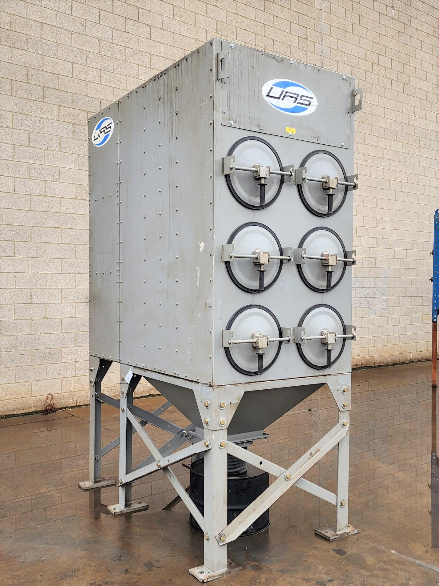 7,000 cfm UAS / Dust Hog SFC 12-3 cartridge dust collector - SOLD 