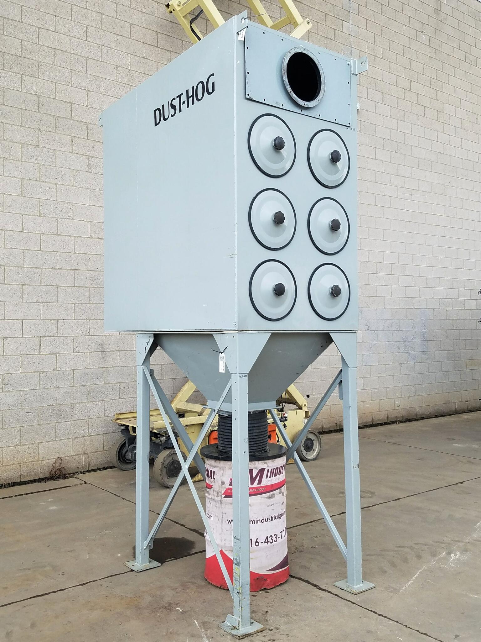 6,000 cfm UAS/Dust-Hog #FJH12-3 Cartridge Dust Collector