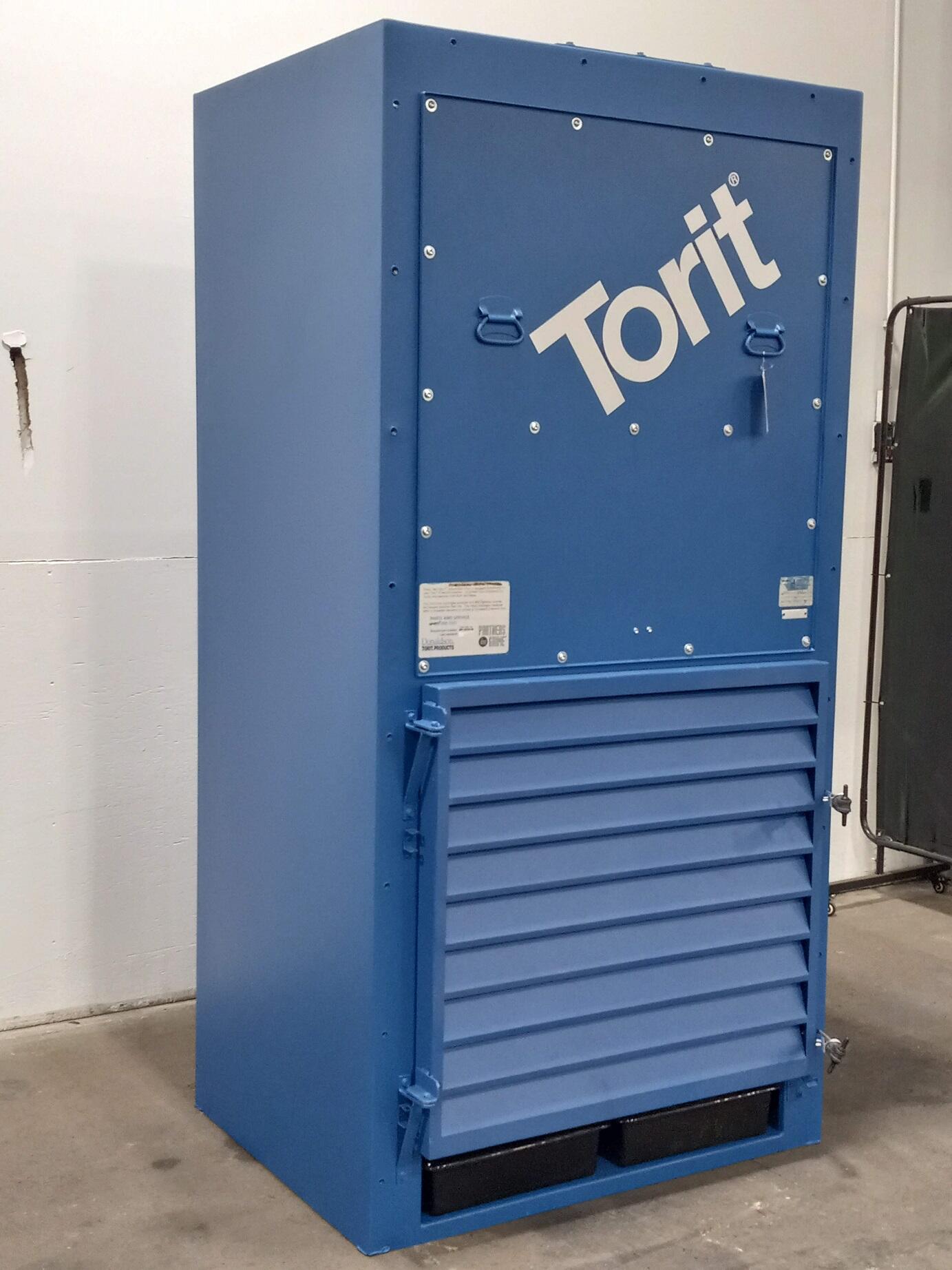 4,500 cfm Donaldson Torit #ECB Booth & Backdraft Dust Collector