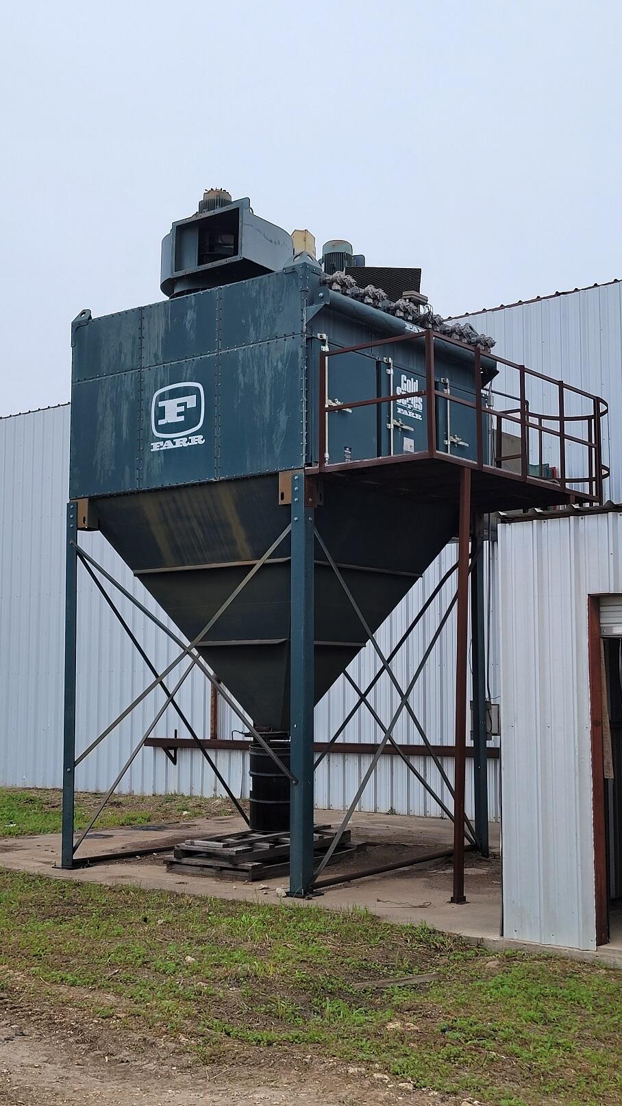 30,000 cfm Camfil Farr #GS-36 Cartridge Dust Collector