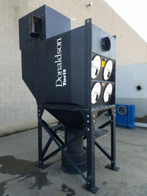 4,000 cfm Donaldson Torit #DFO2-8 Cartridge Dust Collector