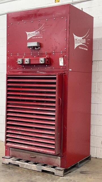 Additional image #1 for 4,500 cfm Micro-Air CAB8-881 Booth & Backdraft Dust Collector