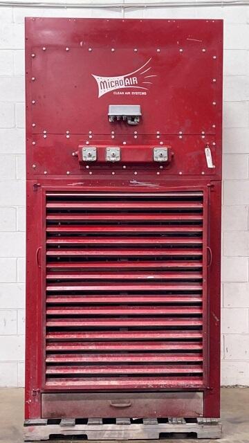 Additional image #2 for 4,500 cfm Micro-Air CAB8-881 Booth & Backdraft Dust Collector