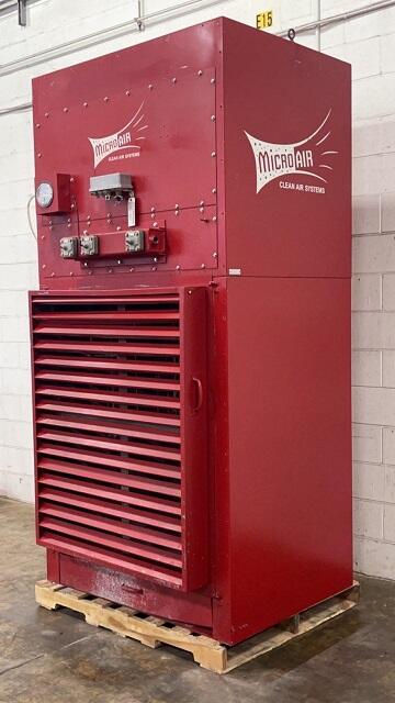 Additional image #1 for 4,500 cfm Micro-Air CAB8-881 Booth & Backdraft Dust Collector